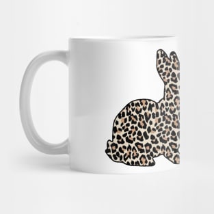 Cheetah Print Show Rabbit - NOT FOR RESALE WITHOUT PERMISSION Mug